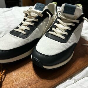 Clae Black and White Classic Sneakers